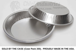 308HG 8" REUSABLE PIE PAN (sold by the case)